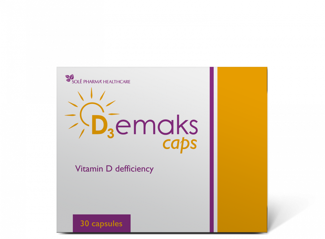 Vitamin D3 for normal growth, development of bones, teeth, muscles, normal immune system, healthy